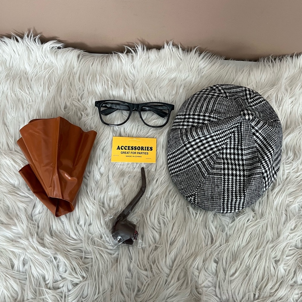 Old Man Grandpa Costume Accessories for Kids